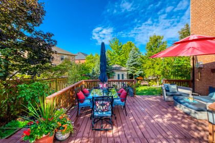 Backyard - 2112 Redstone Cres., Oakville at 2112 Redstone Crescent, 1019 - WM Westmount, Oakville