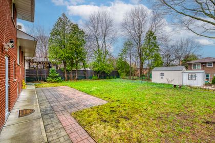 Backyard - 3537 Enniskillen Circle, Mississauga at 3537 Enniskillen Circle, Erindale, Mississauga