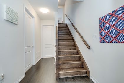 Stairs to Main Level - 11 - 3256 Charles Fay Pass, Oakville at 11 - 3256 Charles Fay Pass, GO Glenorchy, Oakville