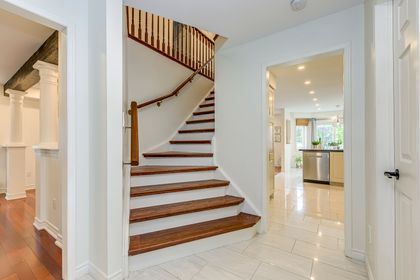 Stairs to 2nd Level - 2946 Duncairn Dr., Mississauga at 2946 Duncairn Drive, Central Erin Mills, Mississauga