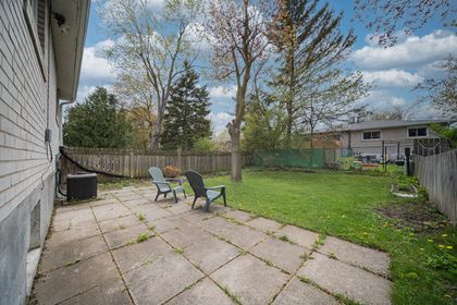 Backyard - 27 Elise Terr., North York at 27 Elise Terrace, Newtonbrook West, Toronto