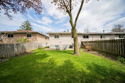 Backyard - 27 Elise Terr., North York at 27 Elise Terrace, Newtonbrook West, Toronto