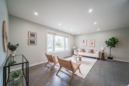 Living Room - 27 Elise Terr., North York at 27 Elise Terrace, Newtonbrook West, Toronto