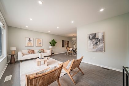 Living Room - 27 Elise Terr., North York at 27 Elise Terrace, Newtonbrook West, Toronto