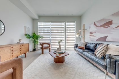 Living Room - 13 - 20 Lou Parsons Way, Mississauga at 13 - 20 Lou Parsons Way, Port Credit, Mississauga
