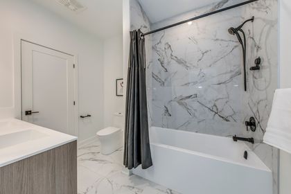 Primary Bedroom Ensuite - 13 - 20 Lou Parsons Way, Mississauga at 13 - 20 Lou Parsons Way, Port Credit, Mississauga