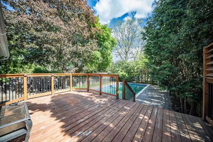 Pool & Backyard - 7 Hagerman Blvd., Markham at 7 Hagerman Boulevard, Unionville, Markham