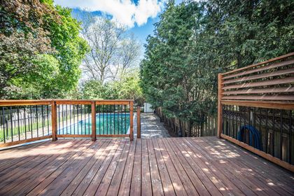 Pool & Backyard - 7 Hagerman Blvd., Markham at 7 Hagerman Boulevard, Unionville, Markham