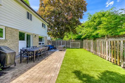 Backyard - 165 Arichat Rd., Oakville at 165 Arichat Road, 1006 - FD Ford, Oakville