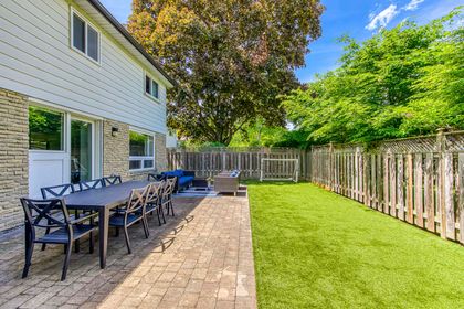 Backyard - 165 Arichat Rd., Oakville at 165 Arichat Road, 1006 - FD Ford, Oakville