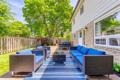 Backyard - 165 Arichat Rd., Oakville at 165 Arichat Road, 1006 - FD Ford, Oakville