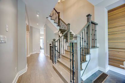 Stairs to 2nd Level - 2379 Wasaga Dr., Oakville at 2379 Wasaga Drive, 1009 - JC Joshua Creek, Oakville