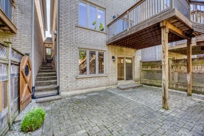 Patio & Backyard - 2379 Wasaga Dr., Oakville at 2379 Wasaga Drive, 1009 - JC Joshua Creek, Oakville