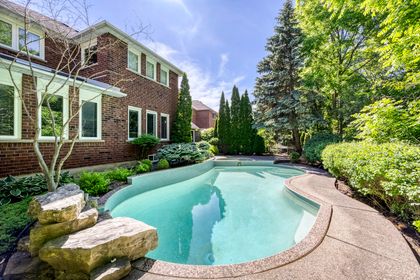 Backyard & Pool - 1311 Blackburn Dr., Oakville at 1311 Blackburn Drive, 1007 - GA Glen Abbey, Oakville