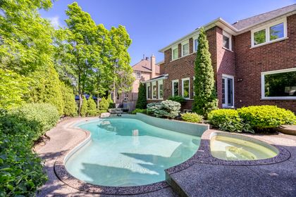 Backyard & Pool - 1311 Blackburn Dr., Oakville at 1311 Blackburn Drive, 1007 - GA Glen Abbey, Oakville