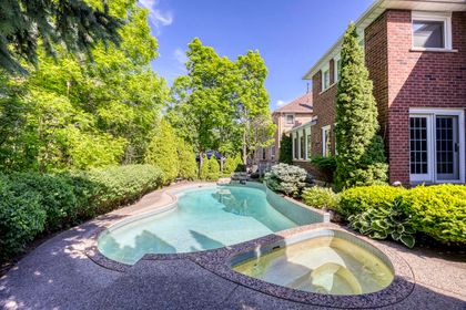 Backyard & Pool - 1311 Blackburn Dr., Oakville at 1311 Blackburn Drive, 1007 - GA Glen Abbey, Oakville