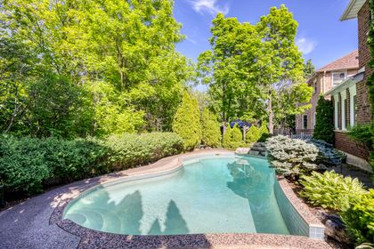 Backyard & Pool - 1311 Blackburn Dr., Oakville at 1311 Blackburn Drive, 1007 - GA Glen Abbey, Oakville