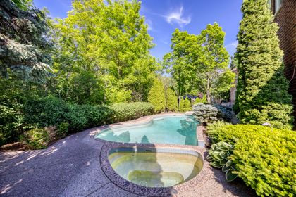 Backyard & Pool - 1311 Blackburn Dr., Oakville at 1311 Blackburn Drive, 1007 - GA Glen Abbey, Oakville