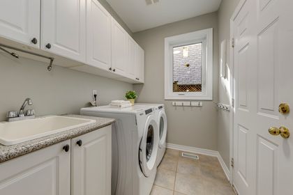 Laundry Room - 1205 Lindenrock Dr., Oakville at 1205 Lindenrock Drive, 1009 - JC Joshua Creek, Oakville
