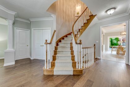 Stairs to 2nd Level - 1205 Lindenrock Dr., Oakville at 1205 Lindenrock Drive, 1009 - JC Joshua Creek, Oakville