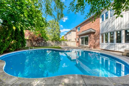 Pool & Backyard - 1205 Lindenrock Dr., Oakville at 1205 Lindenrock Drive, 1009 - JC Joshua Creek, Oakville