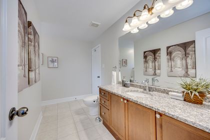 Semi-Ensuite/Main Bath - 1517 Craigleith Rd., Oakville at 1517 Craigleith Road, JC Joshua Creek, Oakville