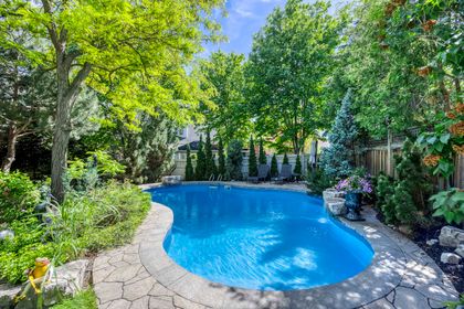 Backyard & Pool - 1517 Craigleith Rd., Oakville at 1517 Craigleith Road, JC Joshua Creek, Oakville