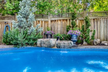 Backyard & Pool - 1517 Craigleith Rd., Oakville at 1517 Craigleith Road, JC Joshua Creek, Oakville