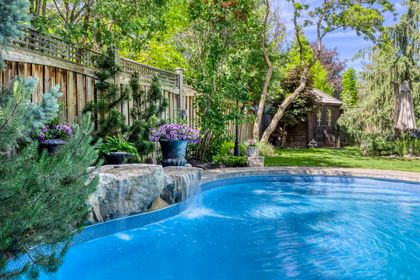 Backyard & Pool - 1517 Craigleith Rd., Oakville at 1517 Craigleith Road, JC Joshua Creek, Oakville