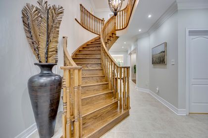 Stairs to 2nd Level - 1517 Craigleith Rd., Oakville at 1517 Craigleith Road, JC Joshua Creek, Oakville