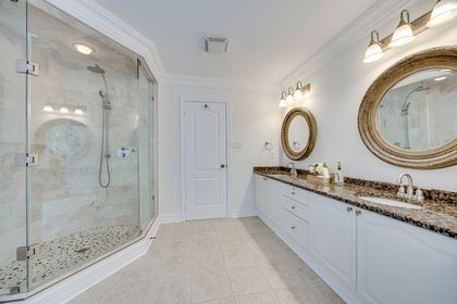 Primary Bedroom Ensuite - 1517 Craigleith Rd., Oakville at 1517 Craigleith Road, JC Joshua Creek, Oakville