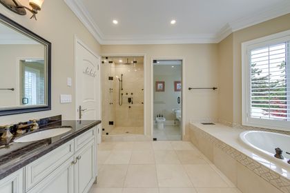 Primary Bedroom Ensuite - 249 Holmes Ave., North York at 249 Holmes Avenue, Willowdale East, Toronto