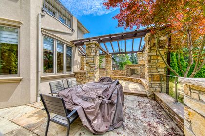 Backyard Patio Area - 249 Holmes Ave., North York at 249 Holmes Avenue, Willowdale East, Toronto
