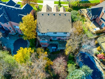 Backyard Overhead - 1443 Bayshire Dr., Oakville at 1443 Bayshire Drive, 1009 - JC Joshua Creek, Oakville