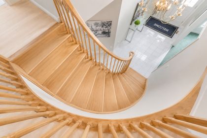 Stairs to 2nd Level - 1443 Bayshire Dr., Oakville at 1443 Bayshire Drive, 1009 - JC Joshua Creek, Oakville