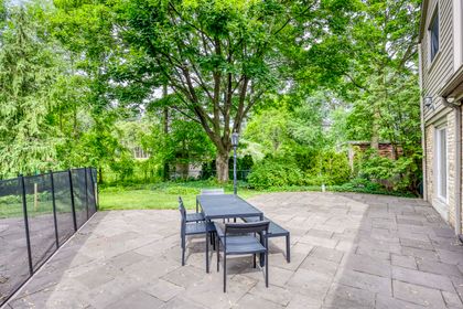 Backyard - 120 Blyth Cres,, Oakville at 120 Blyth Crescent, 1006 - FD Ford, Oakville