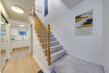 Stairs to 2nd Level - 741 Queensbridge Dr., Mississauga at 741 Queensbridge Drive, Creditview, Mississauga
