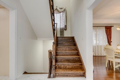 Stairs to 2nd Level - 1387 Ferncrest Rd,, Oakville at 1387 Ferncrest Road, 1009 - JC Joshua Creek, Oakville