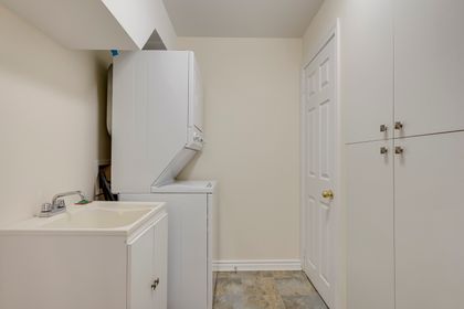 Basement Laundry - 1387 Ferncrest Rd,, Oakville at 1387 Ferncrest Road, 1009 - JC Joshua Creek, Oakville