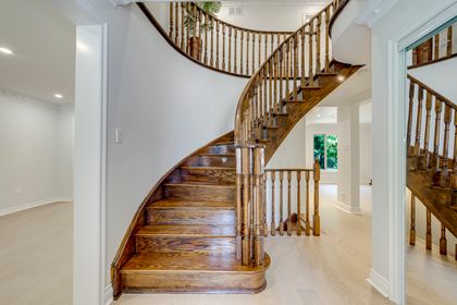 Stairs to 2nd Level - 1124 Thoresby Dr., Oakville at 1124 Thoresby Drive, Clearview, Oakville
