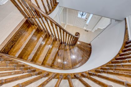 Stairs to 2nd Level - 1124 Thoresby Dr., Oakville at 1124 Thoresby Drive, Clearview, Oakville
