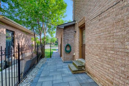 Side Yard Walkway/Entry - 1124 Thoresby Dr., Oakville at 1124 Thoresby Drive, Clearview, Oakville