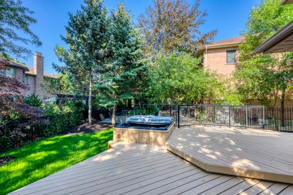 Backyard - 1124 Thoresby Dr., Oakville at 1124 Thoresby Drive, Clearview, Oakville