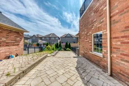 Backyard Patio Area - 3486 Eglinton Ave. W., Mississauga at 3486 Eglinton Avenue W., Churchill Meadows, Mississauga