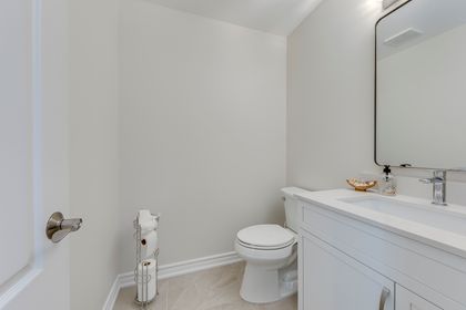 Powder Room - 415 March Cres., Oakville at 415 March Crescent, River Oaks, Oakville