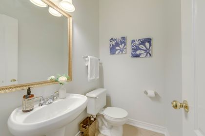 Powder Room - 1206 Lindenrock Dr., Oakville at 1206 Lindenrock Drive, 1009 - JC Joshua Creek, Oakville