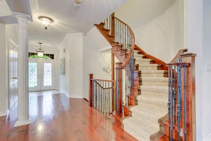 Stairs to 2nd Level - 1206 Lindenrock Dr., Oakville at 1206 Lindenrock Drive, 1009 - JC Joshua Creek, Oakville