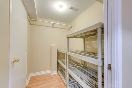 Basement Walk-in Storage Closet - 1206 Lindenrock Dr., Oakville at 1206 Lindenrock Drive, 1009 - JC Joshua Creek, Oakville