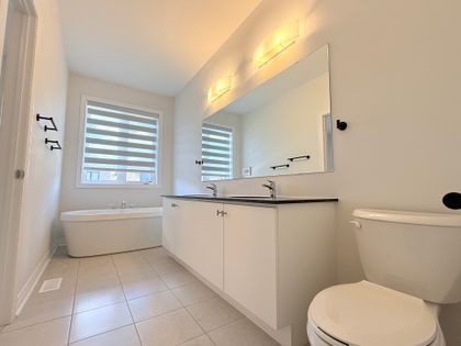 Primary Bedroom Ensuite - 26 Yarl Dr., Markham at 26 Yarl Drive, Middlefield, Markham