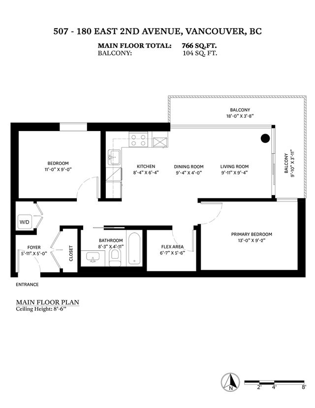 507-180-e-2nd-ave-floor-plan at 507 - 180 2nd AVE, Mount Pleasant VE, Vancouver East